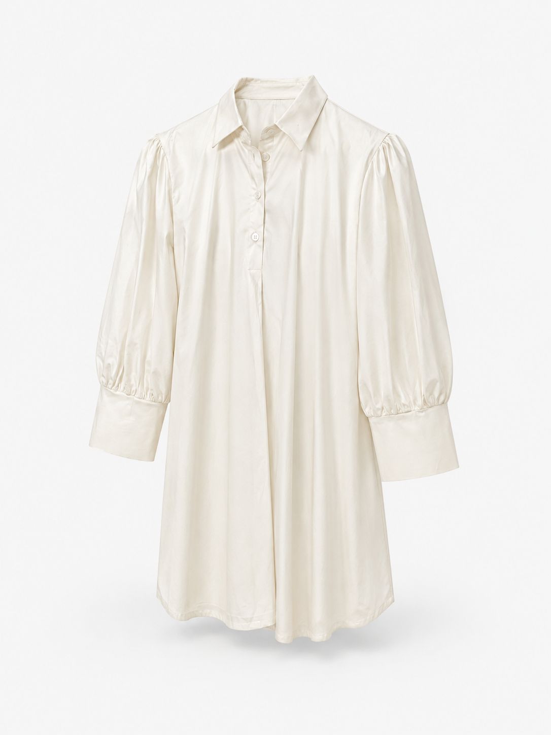 Cotton Shirt Dress