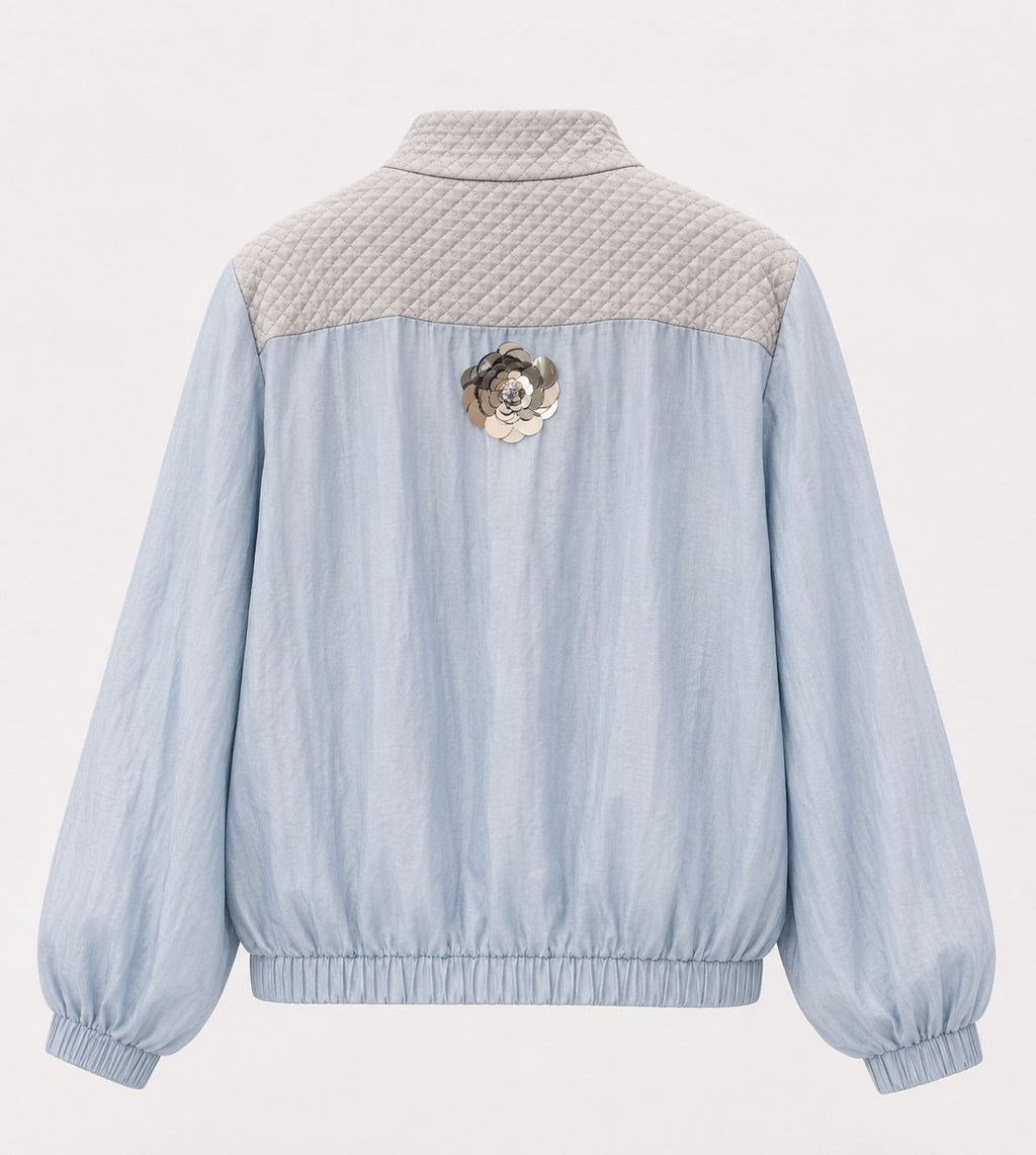 Floral Jacket Blue