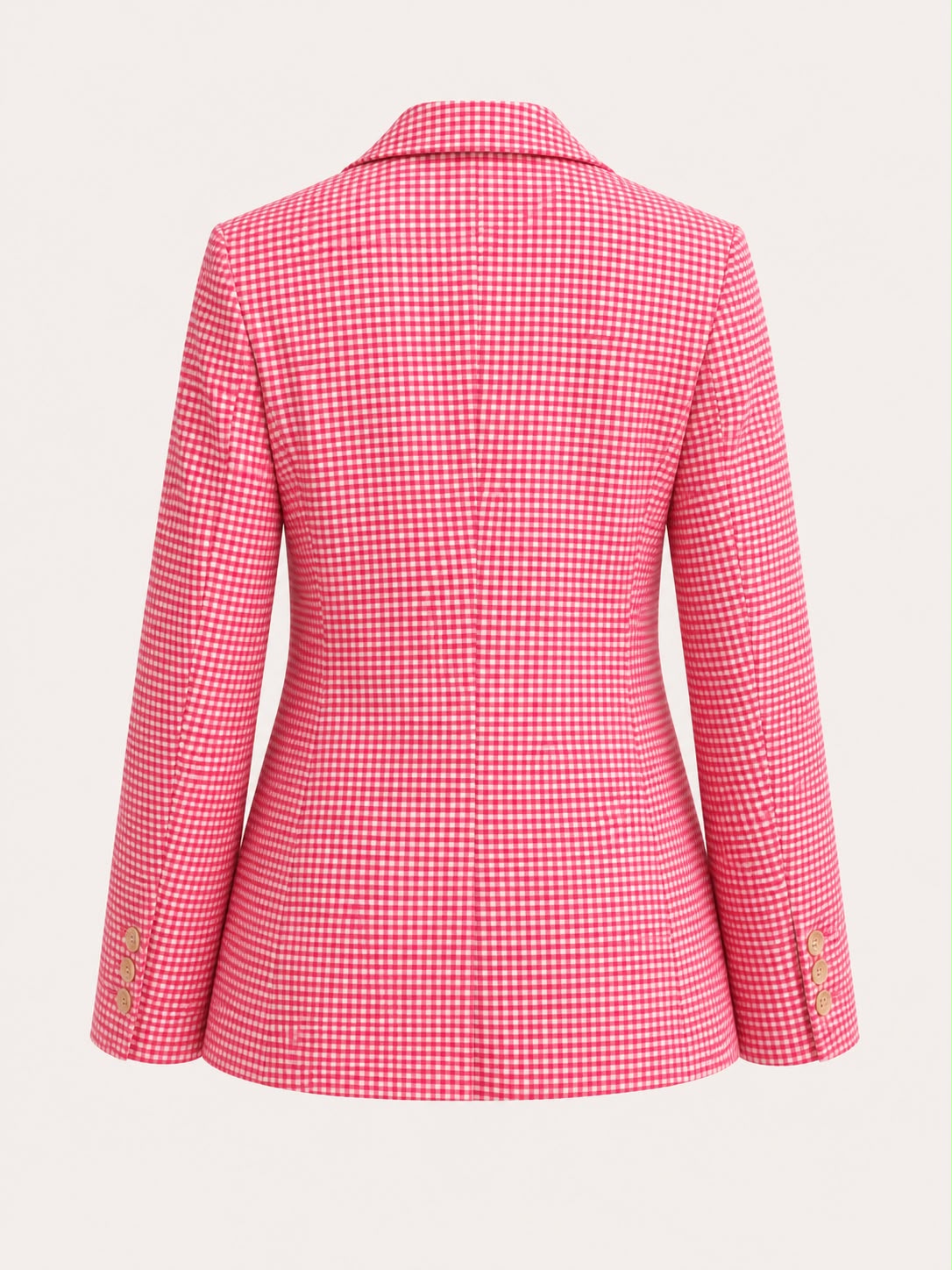 Hand blocked on cotton mal for the jacket.